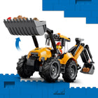 LEGO City Great Vehicles Yellow Backhoe Loader-Raise the boom, tip the bucket and swivel and scoop with the agile backhoe