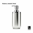 Umbra Junip Soap and Sanitizer Pump - 295ml - Stainless Steel-6