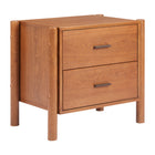 Zuo Beleza Nightstand - Walnut-Colour: Walnut