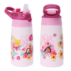 Danawares Disney Princess Double Wall Stainless Steel with Silicone Spout - 430 ml-Stay hydrated in magical style with the Princess Double Wall Stainless Steel Bottle
