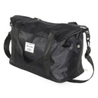 Nicci Travel Weekender Duffel Expandable Bag - Black-Luggage handle slot 