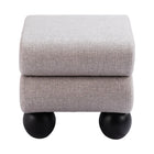 Zuo Davao Ottoman - Grey-3 year limited warranty