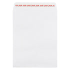 Jam Paper Open End Commercial Envelopes with Peel and Seal Closure - 8 3/4" H x 11 3/4" W - White - 50 Pack-Color: White
