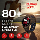 Reebok Pulse Smartwatch - 45 mm - Midnight Steel- In-depth sleep analysis highlights quality, stages, and tips for better nights and bigger days