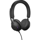 Jabra Evolve2 40 SE Mono USB-C Wired On-Ear Headset with Extension Cable - Unified-3 x Integrated Microphones