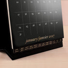 Mead 2027 West Village 12 Month Tent Calendar - 7 1/2" H x 6 1/2" W - Bilingual-Bilingual