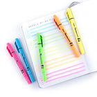 Pentel Illumina Flex Liquid Highlighter - Dual Chisel & Bullet Tips - Assorted - 5 Pack-4