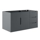 Modway Vitality 36" Bathroom Vanity Cabinet - Grey-7
