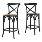 Modway Gear Counter Stool - Black-7