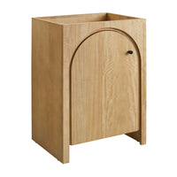 Modway Appia 24" Bathroom Vanity Cabinet - Oak-Soft-Close Hinges
