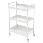 Union & Scale Rolling Cart - White-Each drawer holds up to 22 lbs