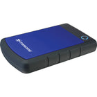 Transcend StoreJet TS2TSJ25H3B 2.5" External SATA USB 3.0 Portable Rugged Hard Drive - 2 TB - Blue-Value-added software