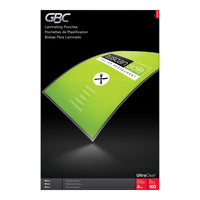 Swingline Thermal Menu Sized Laminating Pouch, 5 mil, 100 Pack-Swingline™ GBC® pouches come in a variety of sizes so you can preserve the details and colour of all your important items