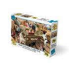 Giordano Dogs in the Living Room - 500 Pieces-Eye-popping 3D effect with vivid, lifelike depth