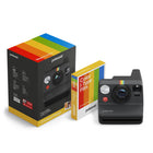 Polaroid Now Generation 3 Colour Film Bundle - Black-Iconic Polaroid design
