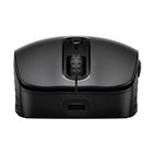 HP 690 Rechargeable Wireless Mouse-Fast charge with a Qi wireless charging or USB-C cable