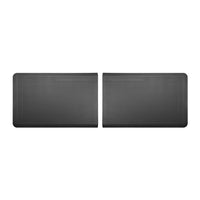 WeatherTech ComfortMat Connect Modular Anti-fatigue End Mats - Bordered - Black - 2 Pack-Each End Piece is 3 feet long (0.91 m). Snap two together and you have a 6-foot (1.82 m) ComfortMat Connect!