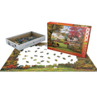Eurographics Old Pumpkin Farm Puzzle - 1000 Pieces-European blue board