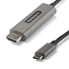 Startech UHD USB Type-C to 4K HDMI 2.0b Video Adapter Cable - 6' - Space Grey-Cable Length: 6.6 ft