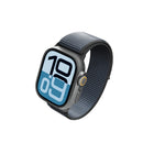 TUFF8 Nylon Watch Band - 46mm - Velocity Blue-Seamless Wraparound Style