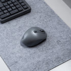 BlueDiamond Track Mobile Pro Wireless Mouse - Grey-USB Charging: Charge your mouse quickly and conveniently via USB-C input