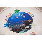 TickiT Under the Sea Discovery Play Mat-Light table accessory: This round mat fits perfectly on our Sensory Mood Light Table and our Sensory Mood Discovery Table!