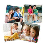 Miniland Inclusion Puzzles 4-Piece Set-Designed to promote values such as tolerance, empathy and diversity. Each puzzle comes with 25 pieces