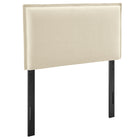 Modway Camille Upholstered Linen Blend Twin Size Headboard - Linen-Woven Linen Blend