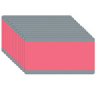 Ashley Productions Big Reading Guide - 3-3/4" x 7-1/4" - Rose - 12 Pack-Easily track print through transparent tinted window