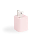 LOGiiX Vibrance Power Cube 20W USB-C Wall Charger - Blush-Compact & colourful Vibrance Power Cube Mini charges smartphones up to 3x faster