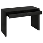 Hudson&Canal Pembroke 48'' Desk - Black Grain-Clean with a soft, dry cloth and no harsh chemicals or abrasive cleaning materials