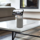 LBT Mag Stream Vibe Home 3-in-1 Magnetic Charging Bluetooth Speaker - Light Grey-Non-Slip Surface: Non-slip pads on the charging stand and AirPods charging pad keep your devices secure and stable during charging.