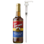 Torani Brown Sugar Cinnamon Syrup with Pump - 750 mL-A perfect pair: A complete pair of brown sugar and cinnamon right at your home. So be ready to be a part of sweet brown sugar and cinnamon world