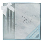 Merangue Notebook & Pen Set - Marble Design-6" x 8" Paper Cover Notebook