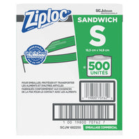 Ziploc Sandwich Bags - 500 Pack-Sandwich Bag