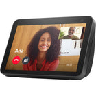 Amazon Echo Show 8 (2nd Gen) - Charcoal-Stereo speakers bring your entertainment to life