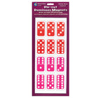Ashley Productions Die-Cut Magnetic Dominoes - 36 Pieces-Assorted Colors