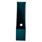 TRU RED Plastic Magazine File - Teal-Keep different sized reading materials together and organized on tables, desks, or shelves