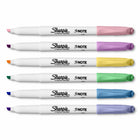Sharpie S-Note Creative Markers - Chisel Tip - Assorted Colours - 6 Pack-Chisel tip lets you quickly switch between precise and broad lines