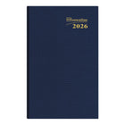 Brownline 2026 Traditional Weekly Pocket Planner - 4-3/4" x 3" - Assorted Colours - English-Calendar for current and following month one each spread