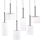 Zuo Hale Ceiling Lamp - Clear-Works with dimmer (Dimmer Not Included)