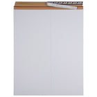 JAM Paper Photo Mailer Stiff Envelopes with Self Adhesive Closure, 17 x 21, White, 10 Pack (7PSWg)-White
