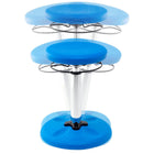 FDMT Kore Adjustable Wobble Stool - 16-24" H - Blue-Increase Secondary Focus: Continuous movement while sitting relaxes the right side of the brain, leading to better focus.