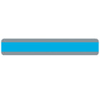 Ashley Productions Double Wide Sentence Strip Reading Guide - 1-1/4" x 7-1/4" - Blue - 12/Pack - 2 Pack-Coloured overlays are beneficial to readers of all ages