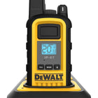 Dewalt Heavy Duty DXFRS800 Radio 24-Piece Set with 4 6-Port Chargers-Continous 18 hours use (90% Standby / 5% Talk / 5% Listen)