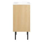 Modway Chaucer 18" Bathroom Vanity - Oak/White-9