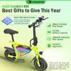Gyrocopters Radi8 Electric Scooter for Kids - Speed 25 kmph - Range 20 km - LED Lights - Green-The Radi8 is a UL 2272 approved electric mobility device, guaranteeing compliance with the highest fire and electrical safety standards in Canada and the US