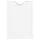 JAM Paper Credit Card Sleeves - White - 2 3/8" x 3 1/2" - 250 Pack-Protect your cards: our credit card sleeve envelopes are perfect for holding gift cards, hotel key cards, business cards, college i.d. cards, and anything else that measures the standard credit card size. if this shade of white doesn’t match your colour scheme, we offer a variety of other designs and colours that are sure to suit your needs.