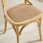 Modway - Gear Fauteuil d’appoint de salle à manger Ensemble de 2 - Naturel-5