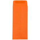 JAM Paper #10 Policy Envelopes, 4 1/8 x 9.5, Brite Hue Orange Recycled, 100 Pack (15887g)-Size: #10 (4 1/8" x 9-1/2")